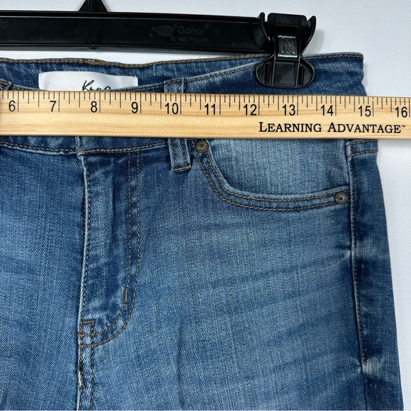 KanCan Women's Distressed Skinny Blue Jeans Style# KC7103M Size 7/27 - Picture 5 of 7